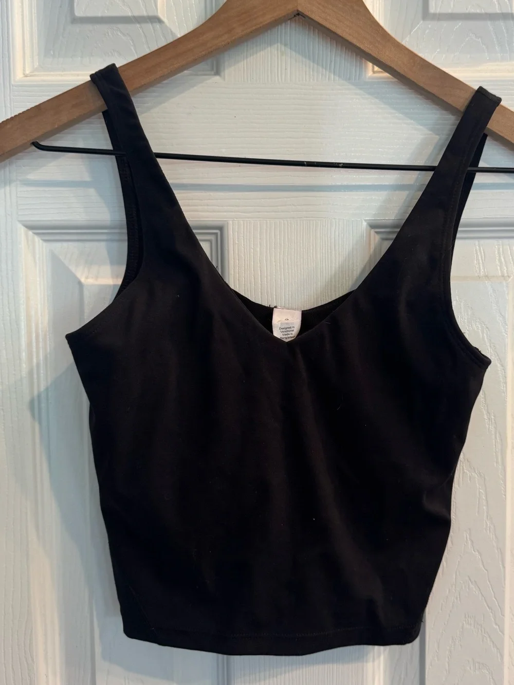 Lululemon Align Tank Top Black Built-In Bra Women’s Size 2